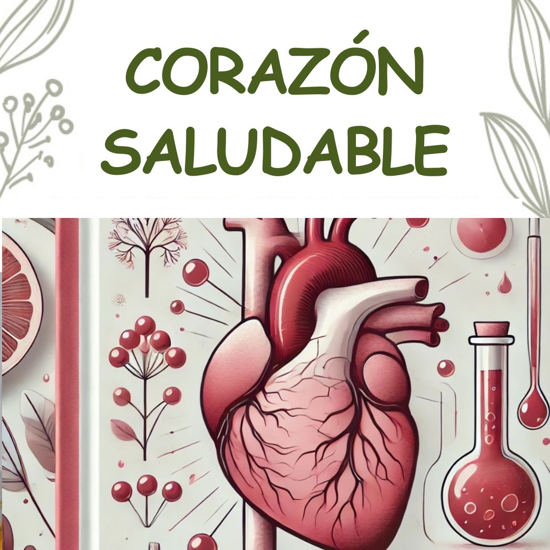 “CORAZÓN SALUDABLE: Recetas Naturales para la circulación, Venas y Arterias”