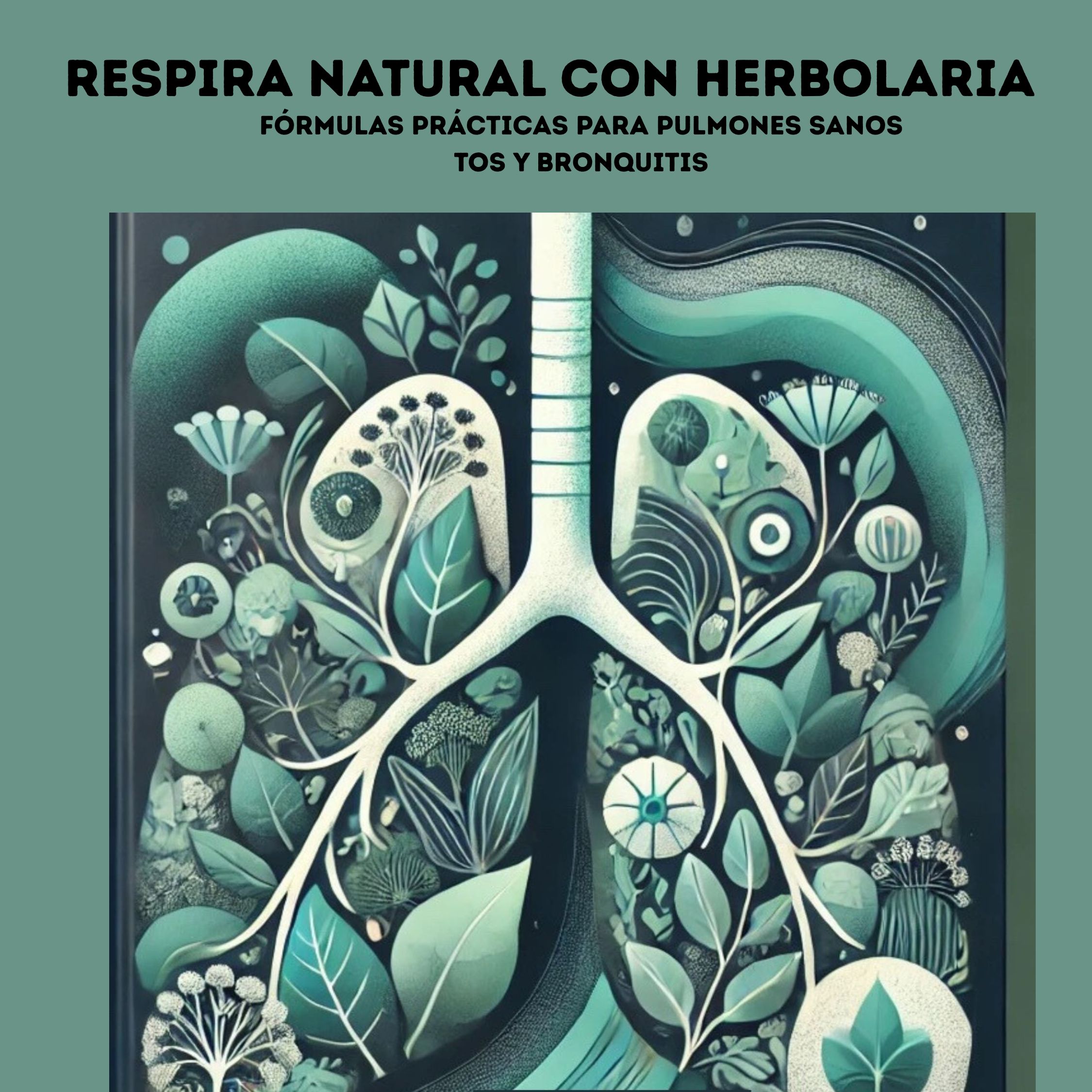“RESPIRA NATURAL con Herbolaria: Fórmulas Prácticas para PULMONES SANOS, Tos y Bronquitis”